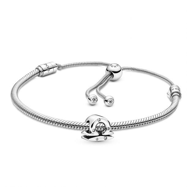 Pandora Libra Zodiac Snake Chain Slider Bracelet Set