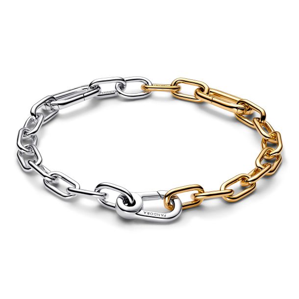 タイムセール 半額 Me Pandora Link Silver Sterling and Gold-Plated Two-Tone アクセサリー