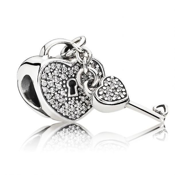 Pandora Lock of Love Charm