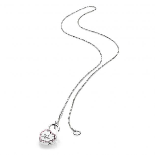 Lock your shop promise necklace pandora