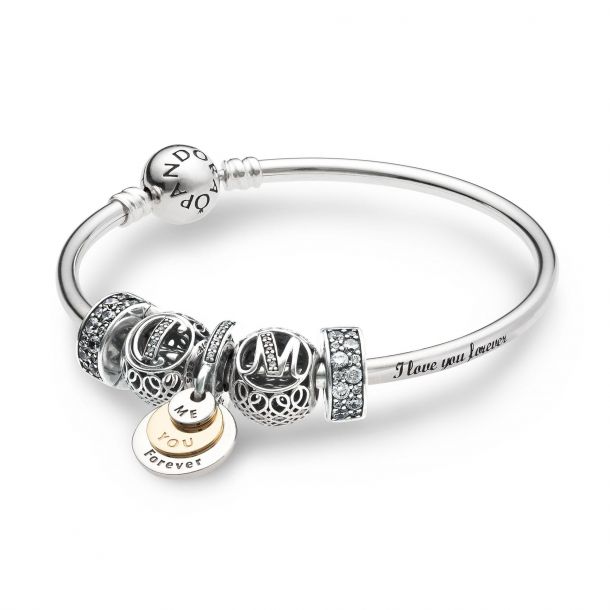 Verbieden Reserve Hesje PANDORA Love You Forever Bangle Gift Set | REEDS Jewelers