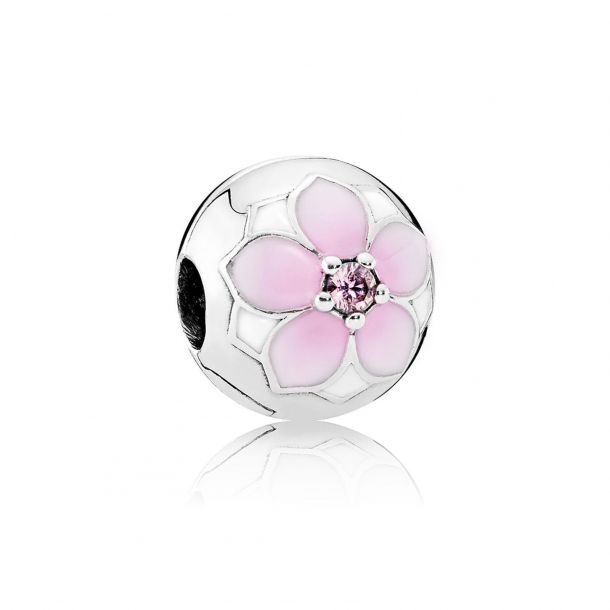 Pandora ring magnolia top bloom sterling silver