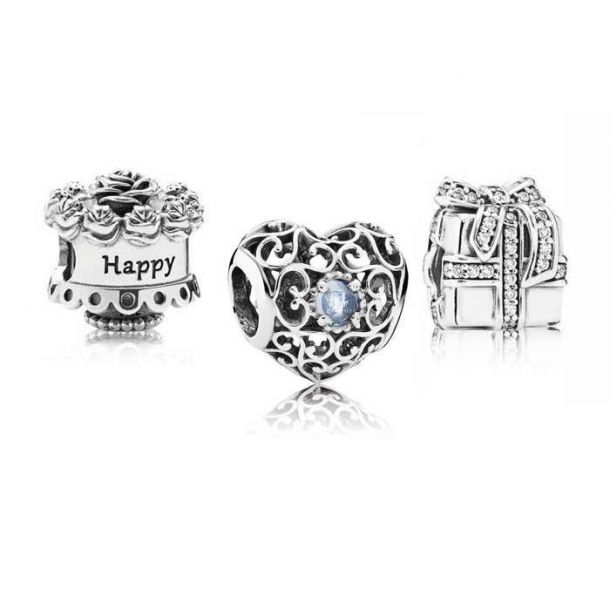 Pandora charms birthstone march on sale
