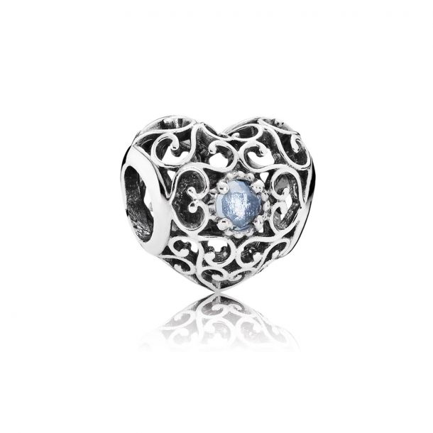 Pandora aquamarine charm discount
