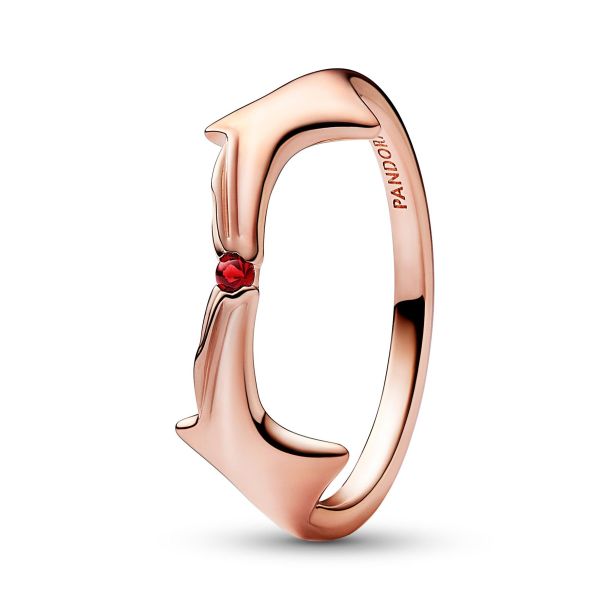 Pandora Marvel Scarlet Witch Ring Rose Gold Plated REEDS Jewelers