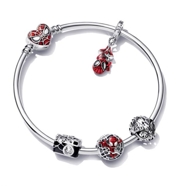 Pandora Marvel Spider-Man Full Collection Bracelet Set | 7.5