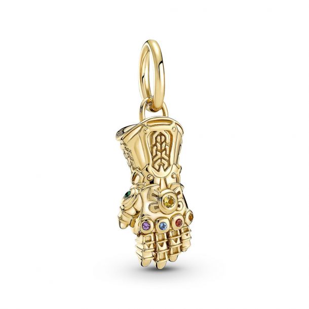 Florida Panthers Gold FLA Mini Lock Necklace