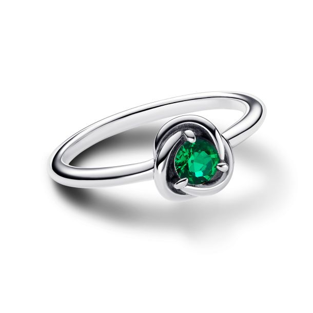 Pandora emerald birthstone ring new arrivals