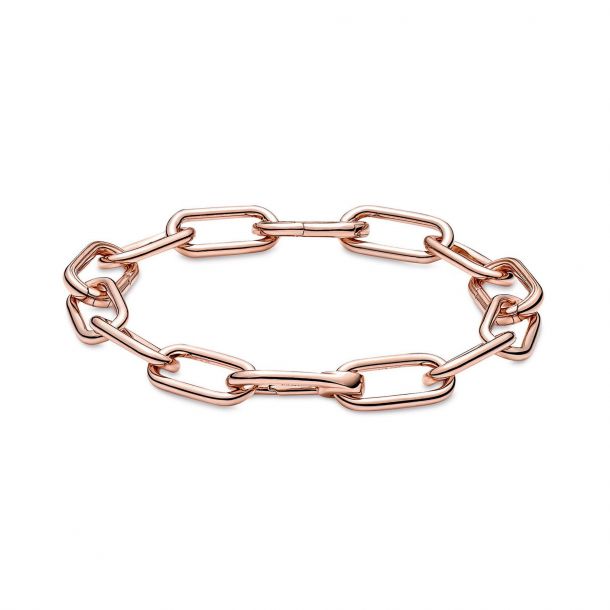 Pandora ME Link Chain Bracelet, Rose Gold-Plated | REEDS Jewelers