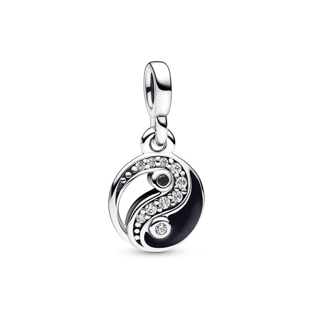 Pandora ME Sparkling Yin Yang Mini Dangle Charm REEDS Jewelers