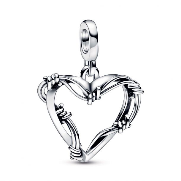 Pandora ME Wire Heart Medallion REEDS Jewelers