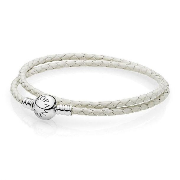 Woven outlet pandora bracelet