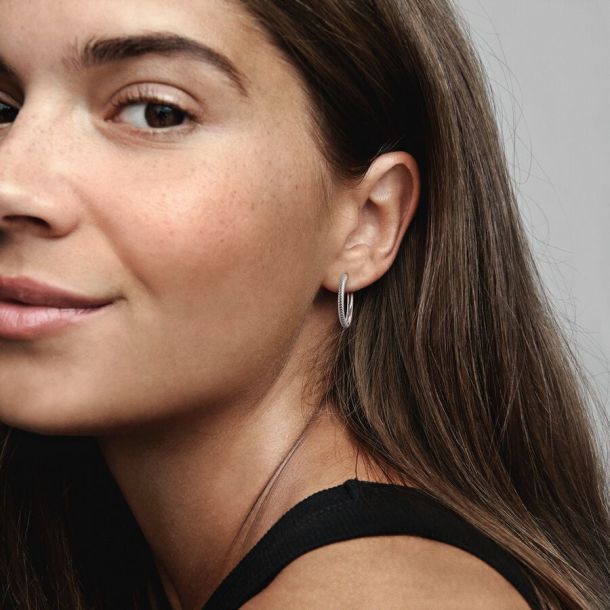 Pandora hoops of versatility earrings shop