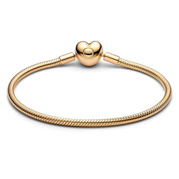 Pandora Moments 14K Gold-Plated Snake Chain Bracelet - Gold