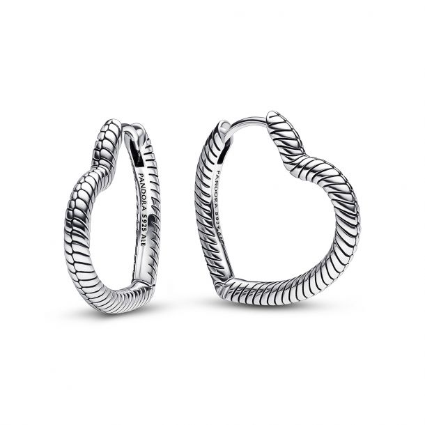Pandora Moments Charm Hoop Earrings | REEDS Jewelers