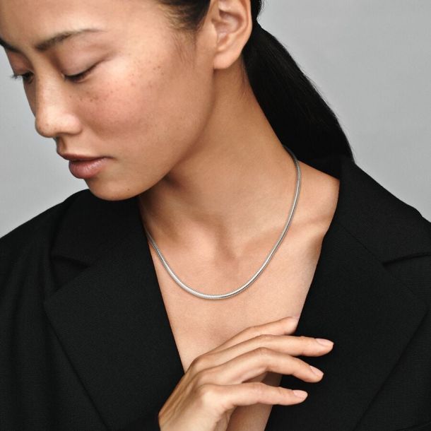 Pandora Moments Snake Chain Necklace | REEDS Jewelers