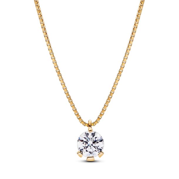 Pandora 18k store gold necklace
