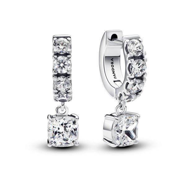 Pandora hanging earrings hot sale