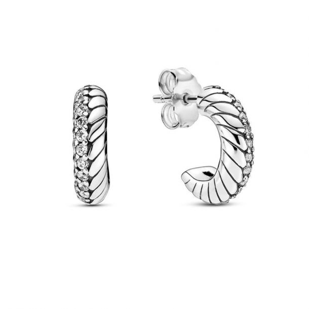 Pandora shop snake earrings