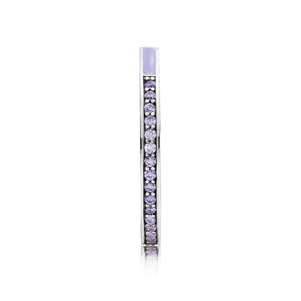 Purple radiant hearts of pandora ring deals