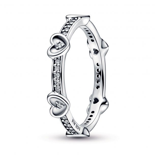 Bær Minimer twinkle Pandora Radiant Sparkling Hearts Ring | REEDS Jewelers