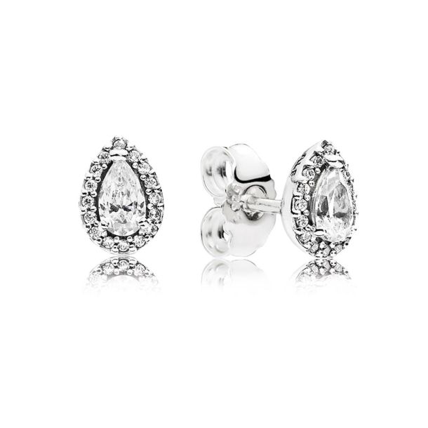 Pandora radiant teardrop stud earrings cheap
