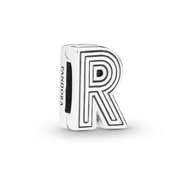 Pandora Reflexions Letter R Clip Charm REEDS Jewelers