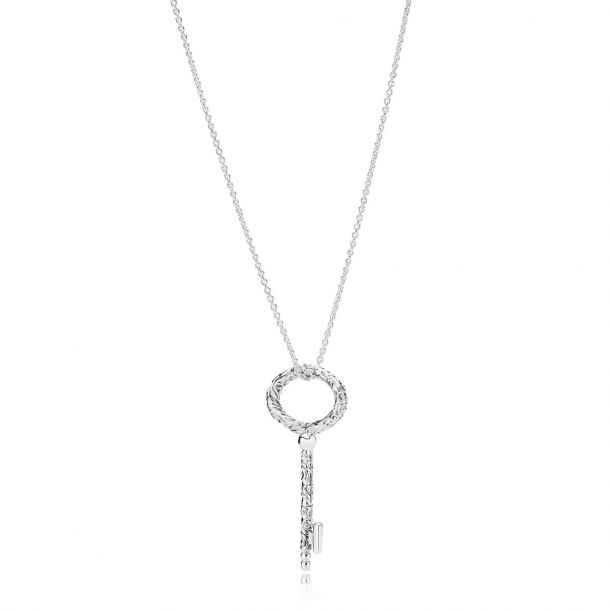 Pandora Regal Key Necklace REEDS Jewelers