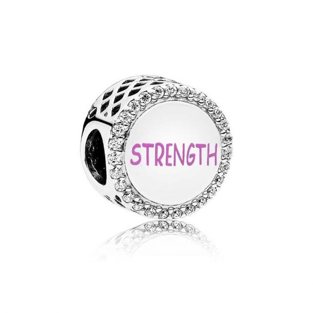 Pandora charm for strength 2025