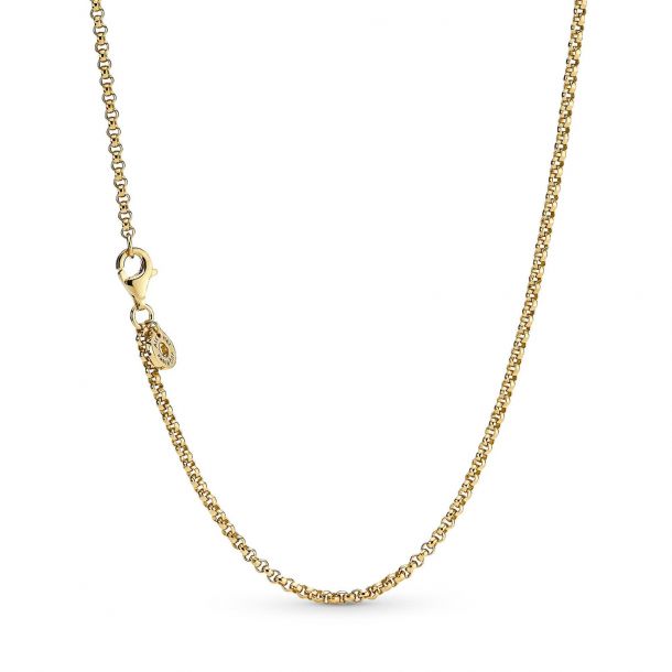Pandora ME Double Link Chain Necklace, Gold plated