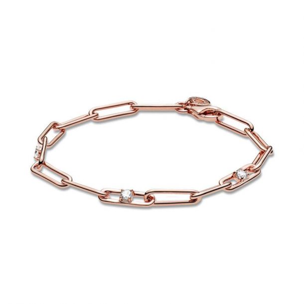 Pandora rose gold chain best sale bracelet