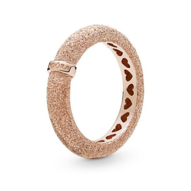 Pandora rose matte brilliance ring deals