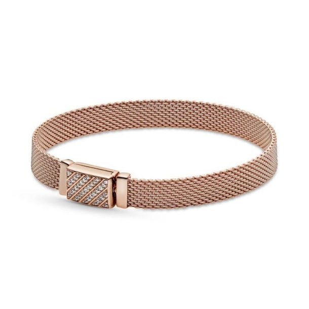 Pandora reflexions bracelet gold discount