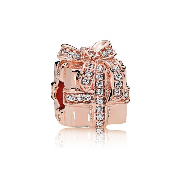Pandora Rose™ Sparkling Surprise Charm, Clear Cubic Zirconia