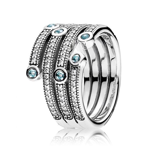 Pandora shimmering ring on sale