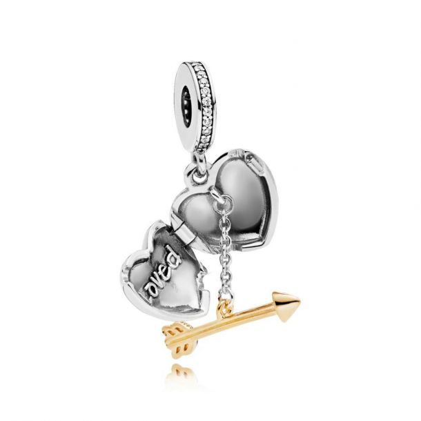 Pandora Shine Arrow of Love Charm Clear Cubic Zirconia REEDS Jewelers