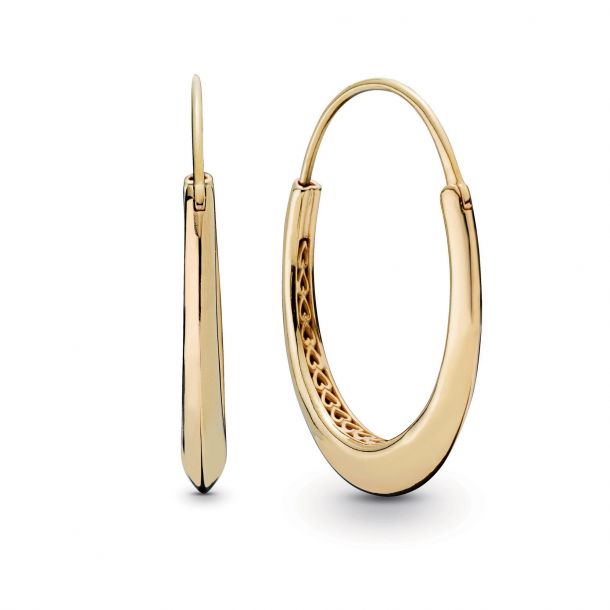 PANDORA Shine Chunky Hoop Earrings