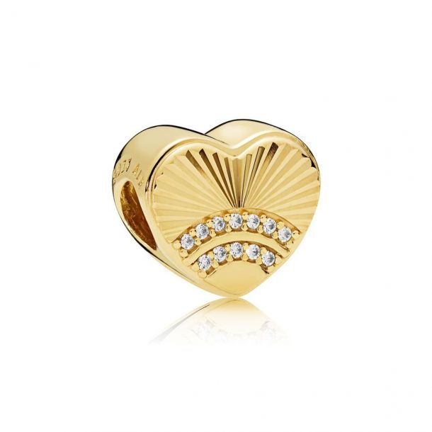 Pandora fan heart charm shop