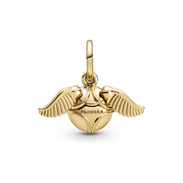 Pandora Harry Potter, Golden Snitch Pendant, Gold-Plated | REEDS Jewelers