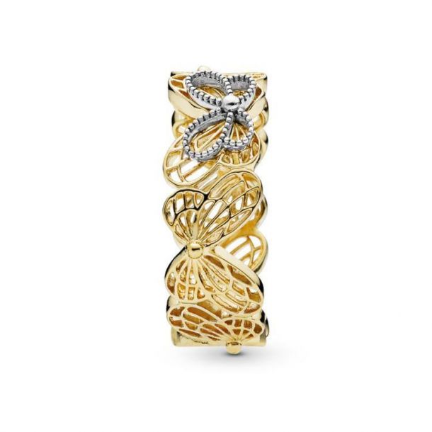 Pandora Shine Openwork Butterflies Ring