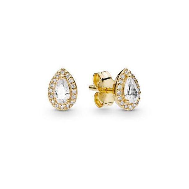 Teardrop pandora earrings outlet