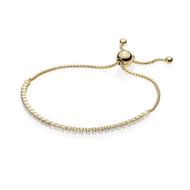 Pandora sparkling strand bracelet review store