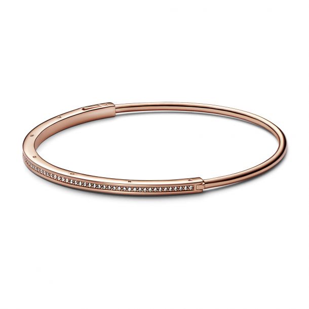 Pandora rose bangle bracelet hotsell