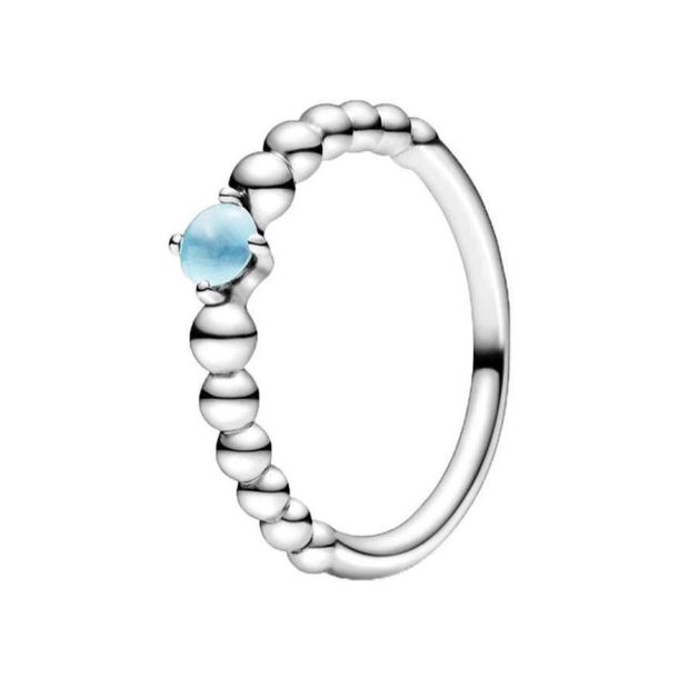 Pandora blue cheap topaz ring