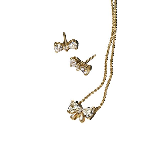 Pandora sparkling bow clearance