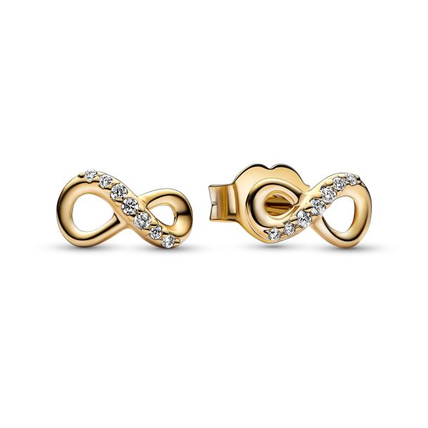 Pandora 14k gold earrings deals