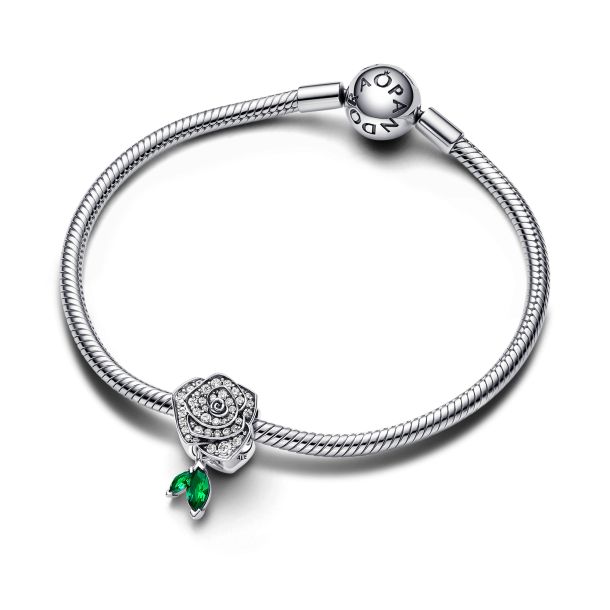 Pandora Sparkling Rose in Bloom Charm | REEDS Jewelers