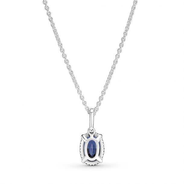 Pandora halo necklace clearance