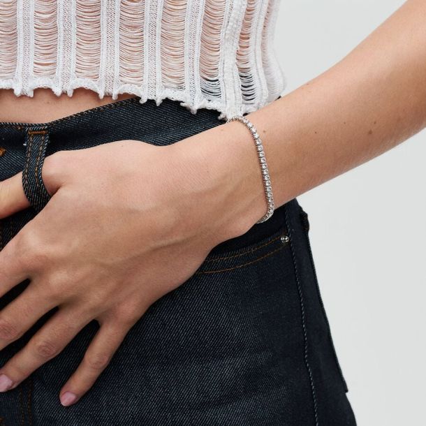 Pandora Sparkling Tennis Bracelet | REEDS Jewelers