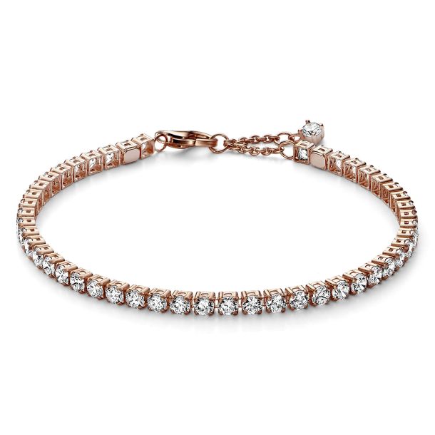Pandora jewelry rose gold bracelet sale